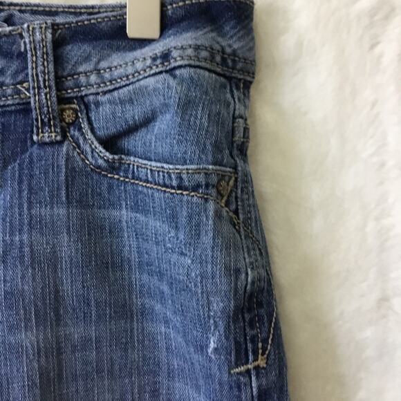 Aeropostale Light Blue Hailey Skinny Flare Jeans - Picture 7 of 16